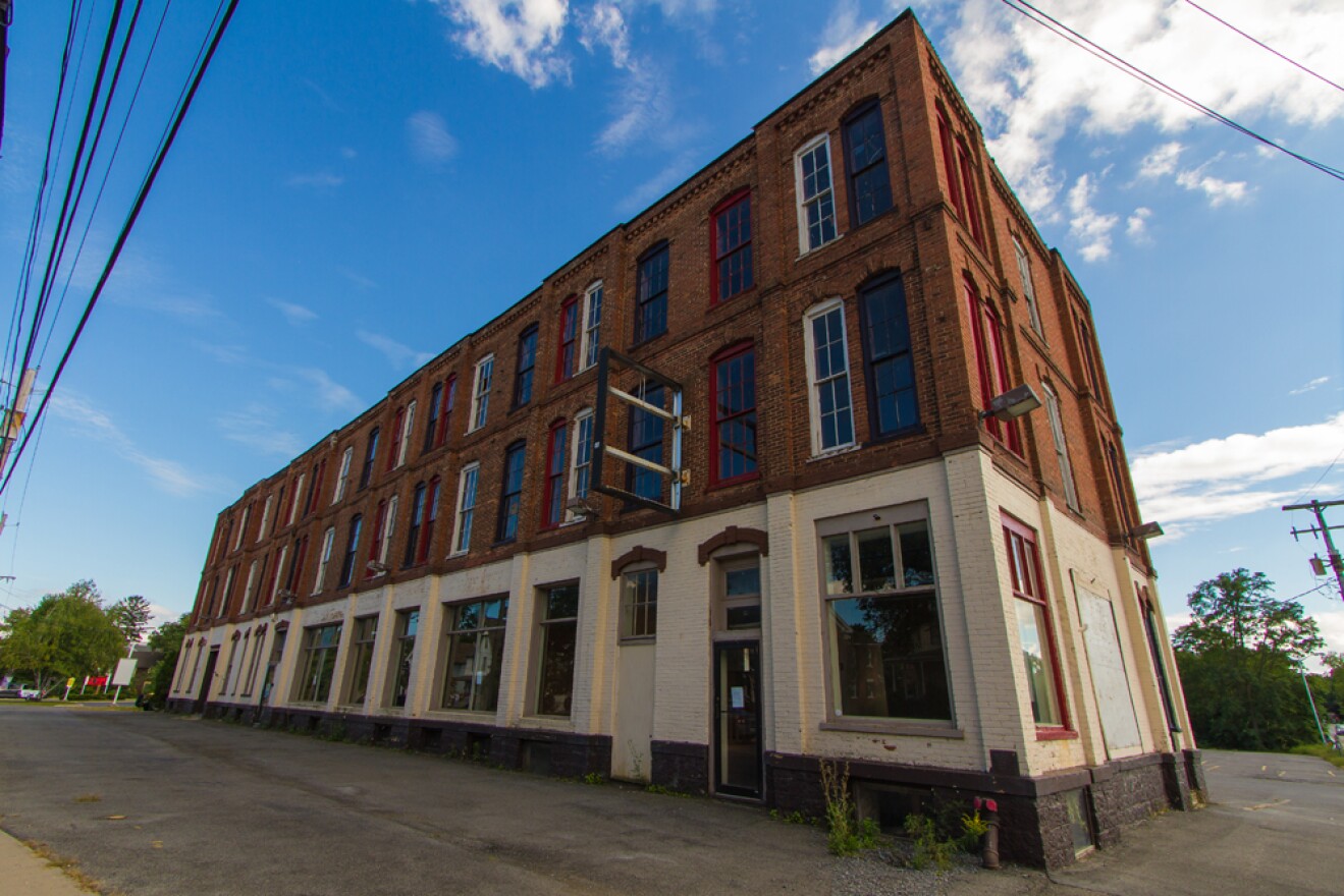 Huntington Building at 201 Fall St. in Seneca Falls